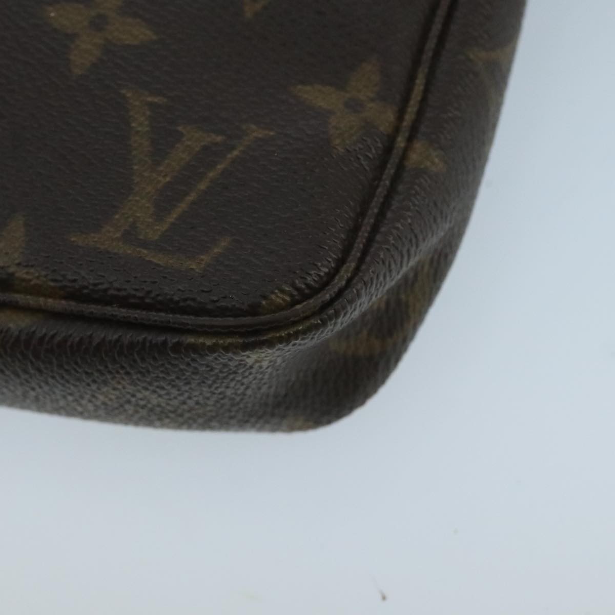 LOUIS VUITTON Monogram Pochette Accessoires Pouch M51980 LV Auth 103133