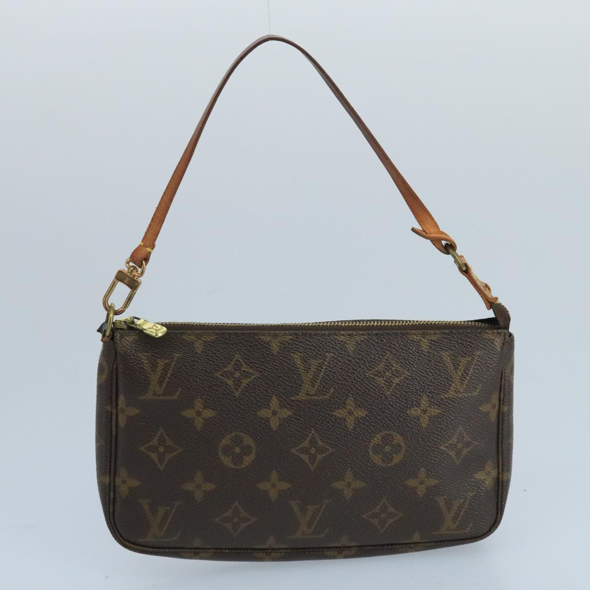 LOUIS VUITTON Monogram Pochette Accessoires Pouch M51980 LV Auth 103133