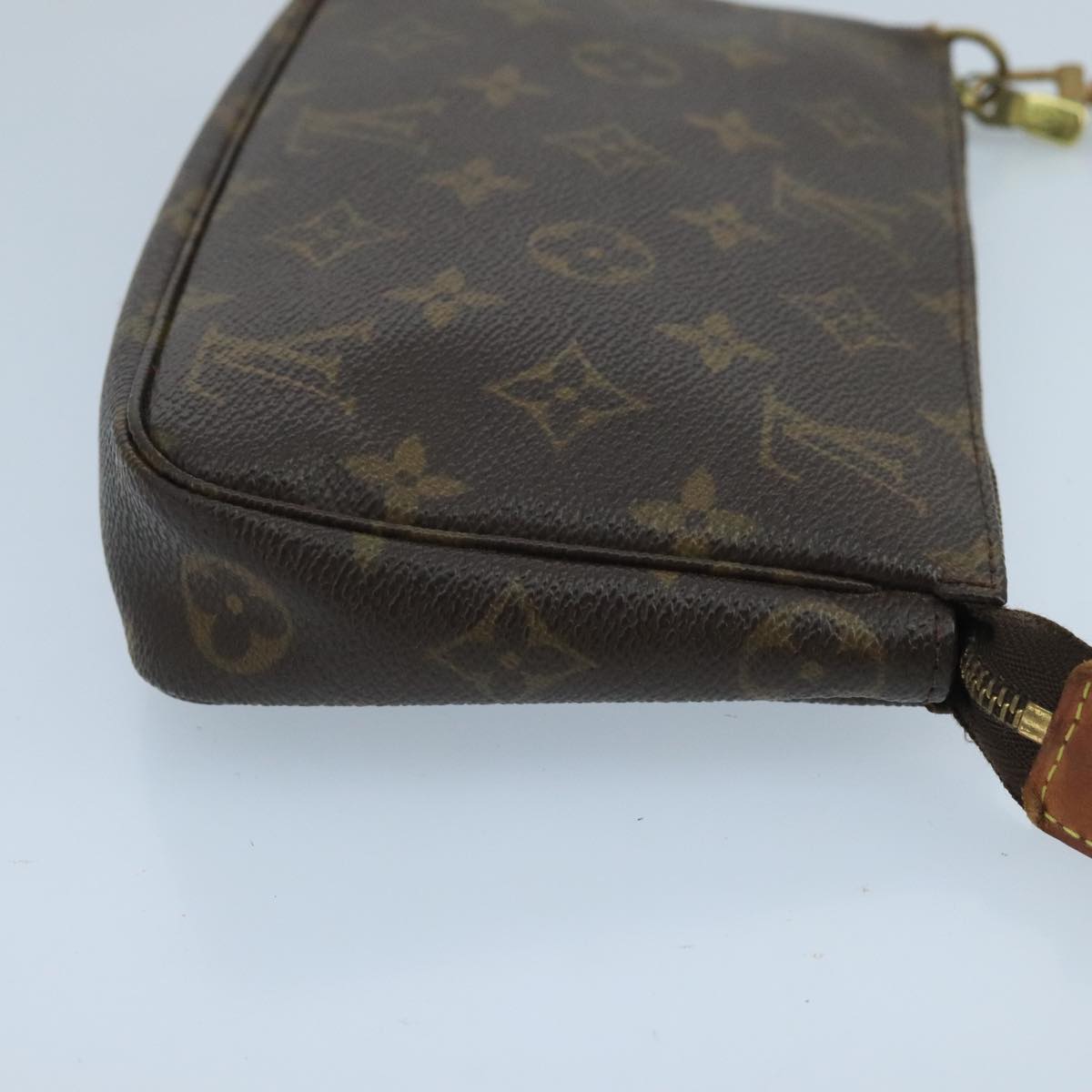 LOUIS VUITTON Monogram Pochette Accessoires Pouch M51980 LV Auth 103133