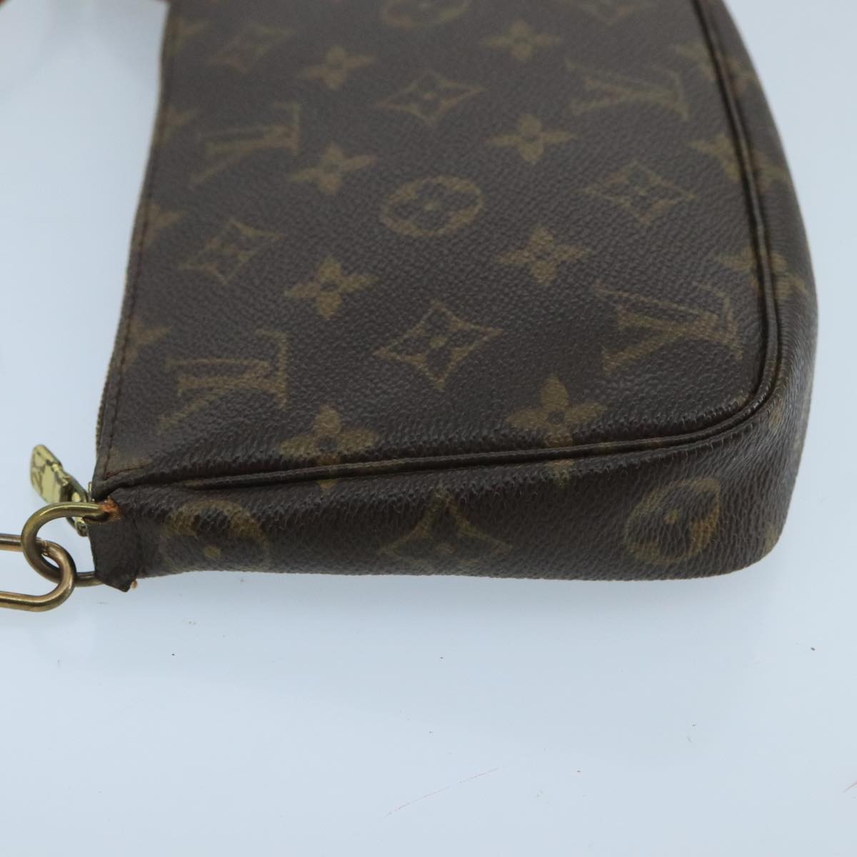 LOUIS VUITTON Monogram Pochette Accessoires Pouch M51980 LV Auth 103133