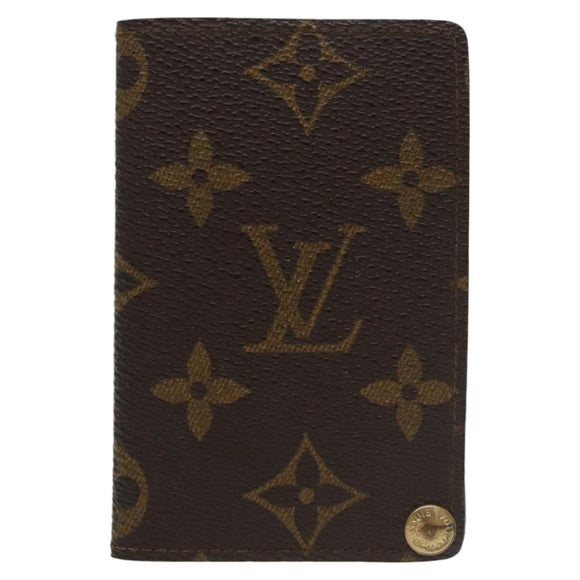 LOUIS VUITTON Monogram Porte Cartes Photo Photo Case M60485 LV Auth 103141