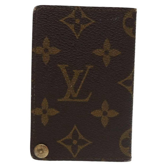 LOUIS VUITTON Monogram Porte Cartes Photo Photo Case M60485 LV Auth 103141