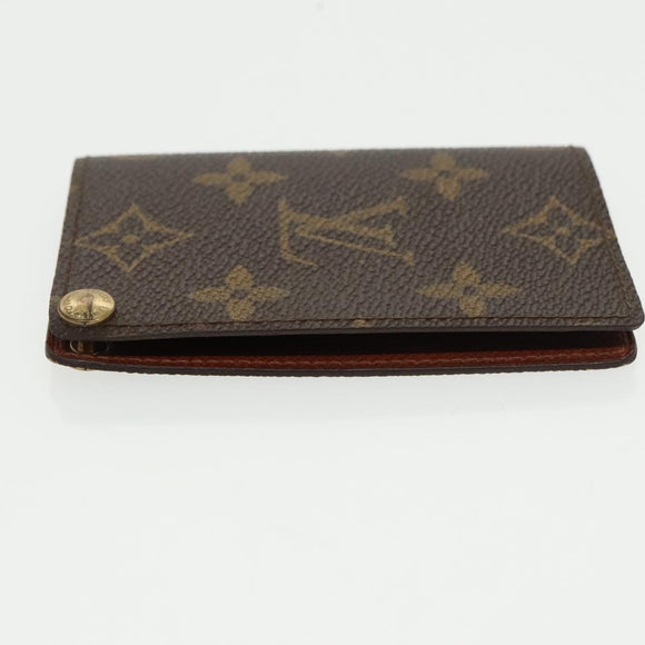LOUIS VUITTON Monogram Porte Cartes Photo Photo Case M60485 LV Auth 103141