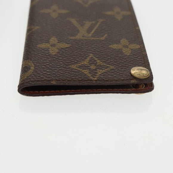 LOUIS VUITTON Monogram Porte Cartes Photo Photo Case M60485 LV Auth 103141