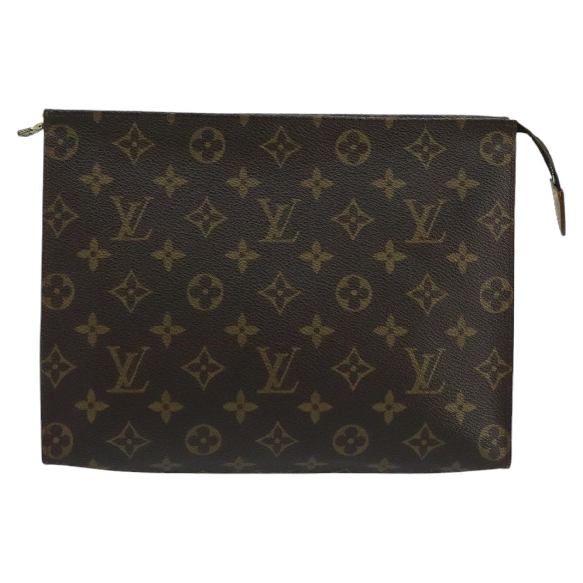 LOUIS VUITTON Monogram Poche Toilette 26 Pouch M47542 LV Auth 103143