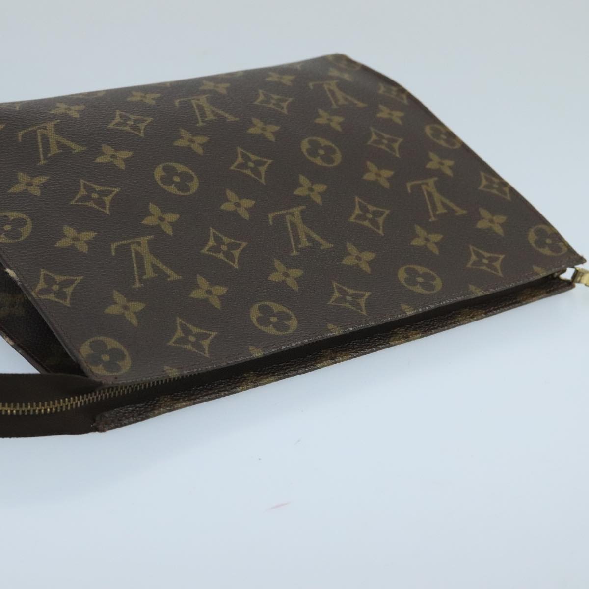 LOUIS VUITTON Monogram Poche Toilette 26 Pouch M47542 LV Auth 103143