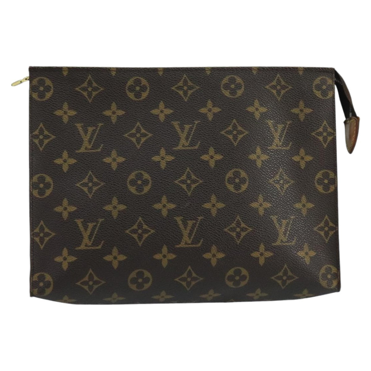 LOUIS VUITTON Monogram Poche Toilette 26 Pouch M47542 LV Auth 103144