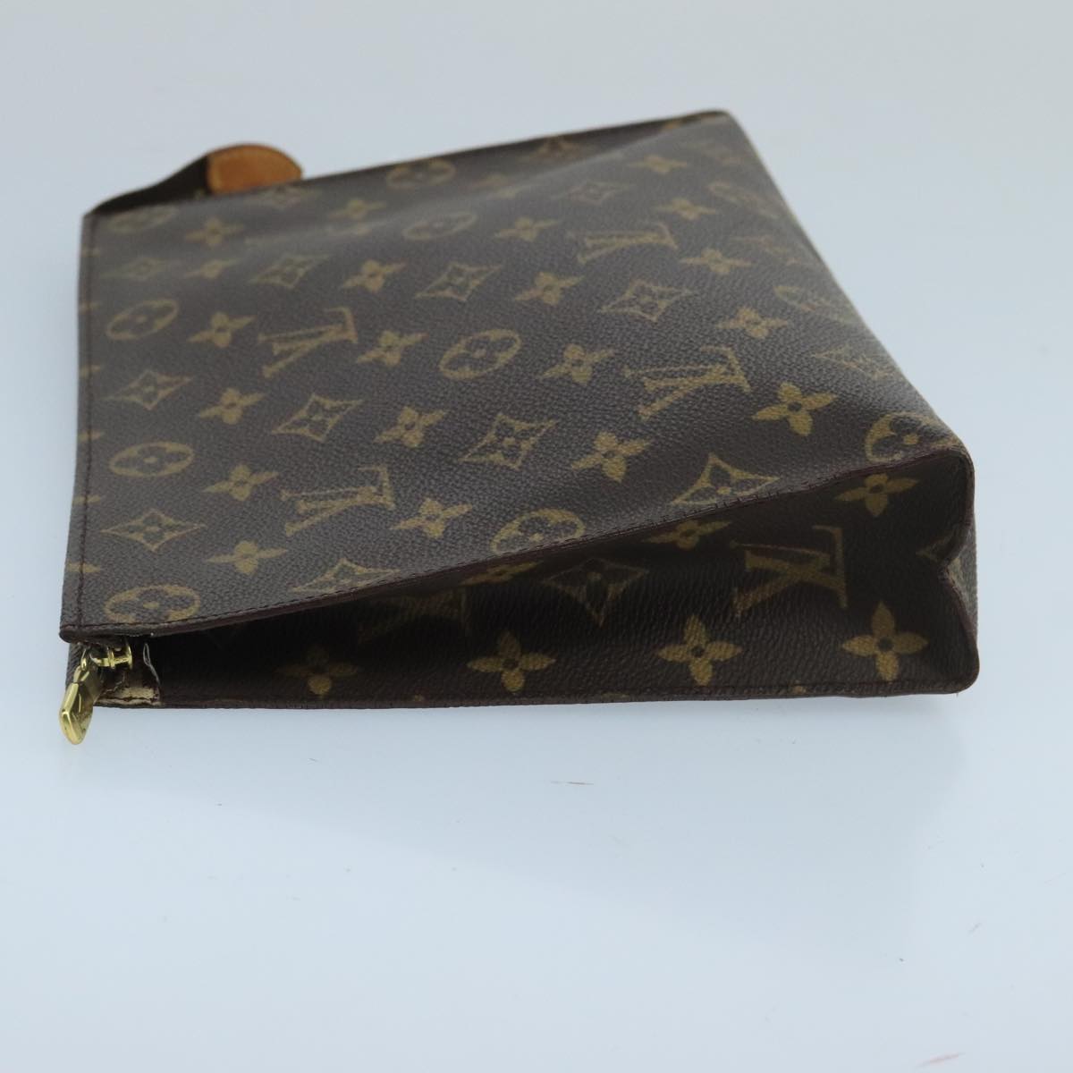 LOUIS VUITTON Monogram Poche Toilette 26 Pouch M47542 LV Auth 103144