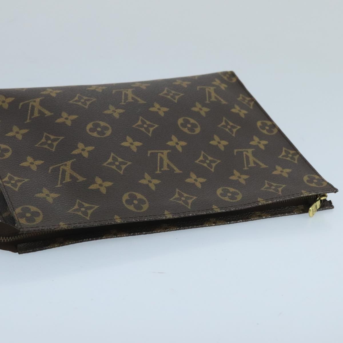 LOUIS VUITTON Monogram Poche Toilette 26 Pouch M47542 LV Auth 103144