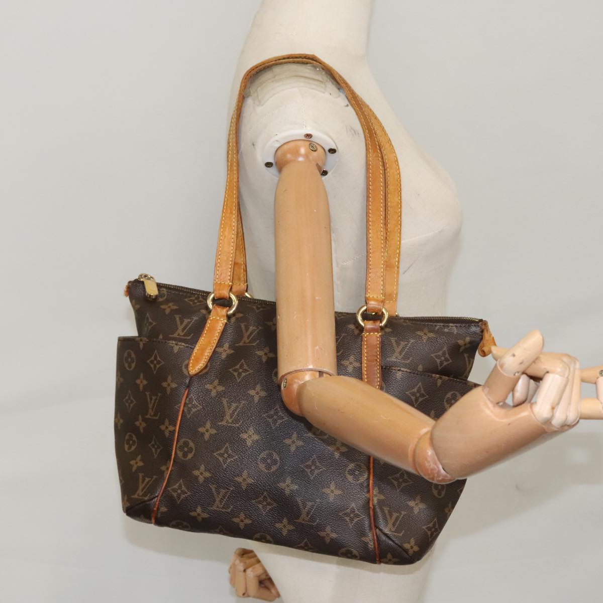 LOUIS VUITTON Monogram Totally PM Tote Bag M56688 LV Auth 103150