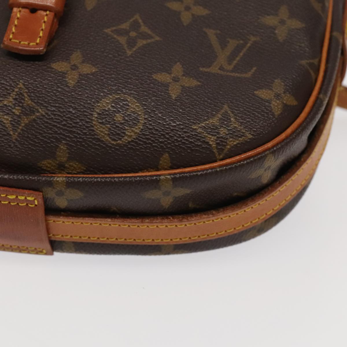 LOUIS VUITTON Monogram Jeune Fille MM Shoulder Bag M51226 LV Auth 103154