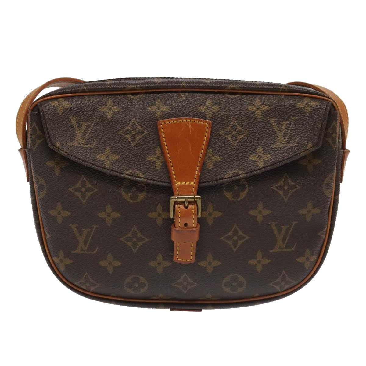 LOUIS VUITTON Monogram Jeune Fille MM Shoulder Bag M51226 LV Auth 103154