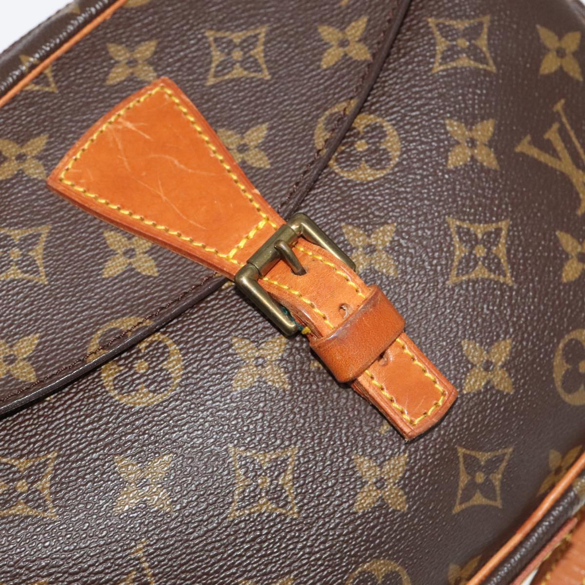 LOUIS VUITTON Monogram Jeune Fille MM Shoulder Bag M51226 LV Auth 103154