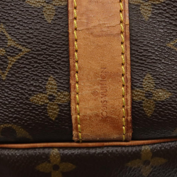 LOUIS VUITTON Monogram Keepall Bandouliere 60 Boston Bag M41412 LV Auth 103163
