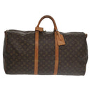 LOUIS VUITTON Monogram Keepall Bandouliere 60 Boston Bag M41412 LV Auth 103163-13