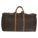 LOUIS VUITTON Monogram Keepall Bandouliere 60 Boston Bag M41412 LV Auth 103163-2
