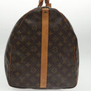 LOUIS VUITTON Monogram Keepall Bandouliere 60 Boston Bag M41412 LV Auth 103163-4
