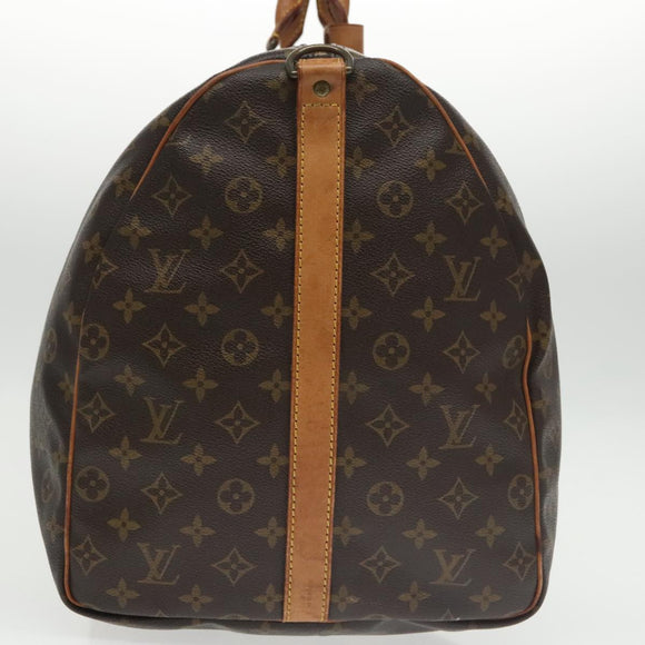 LOUIS VUITTON Monogram Keepall Bandouliere 60 Boston Bag M41412 LV Auth 103163
