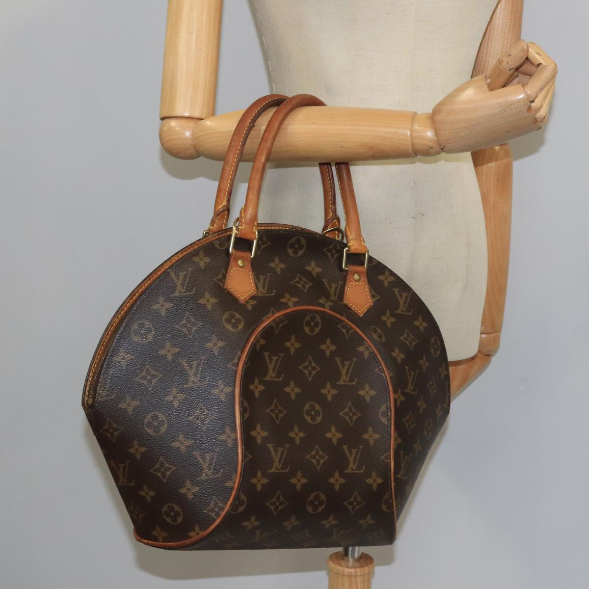 LOUIS VUITTON Monogram Ellipse MM Hand Bag M51126 LV Auth 103181