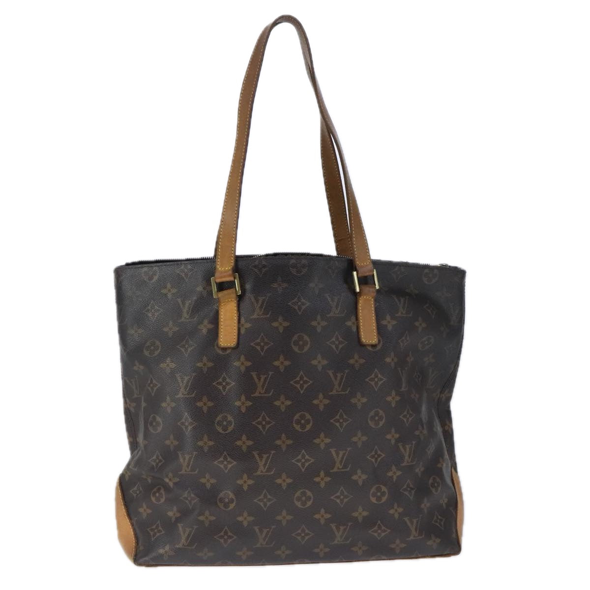 LOUIS VUITTON Monogram Cabas Mezzo Tote Bag M51151 LV Auth 103184