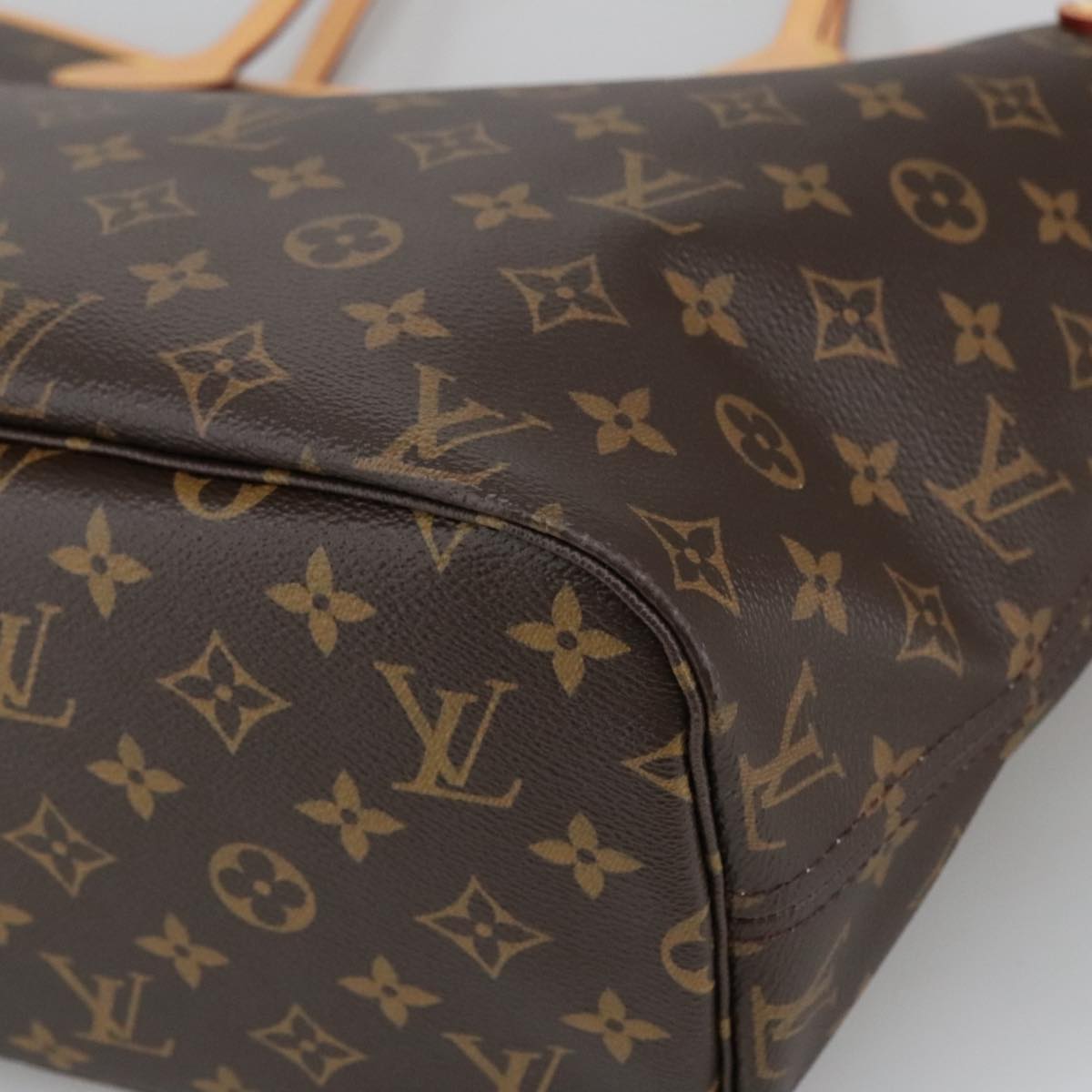 LOUIS VUITTON Monogram Neverfull MM Tote Bag M40156 LV Auth 103188SA