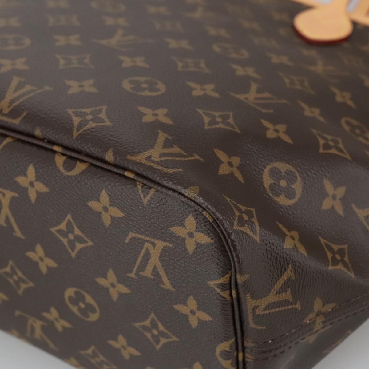 LOUIS VUITTON Monogram Neverfull MM Tote Bag M40156 LV Auth 103188SA