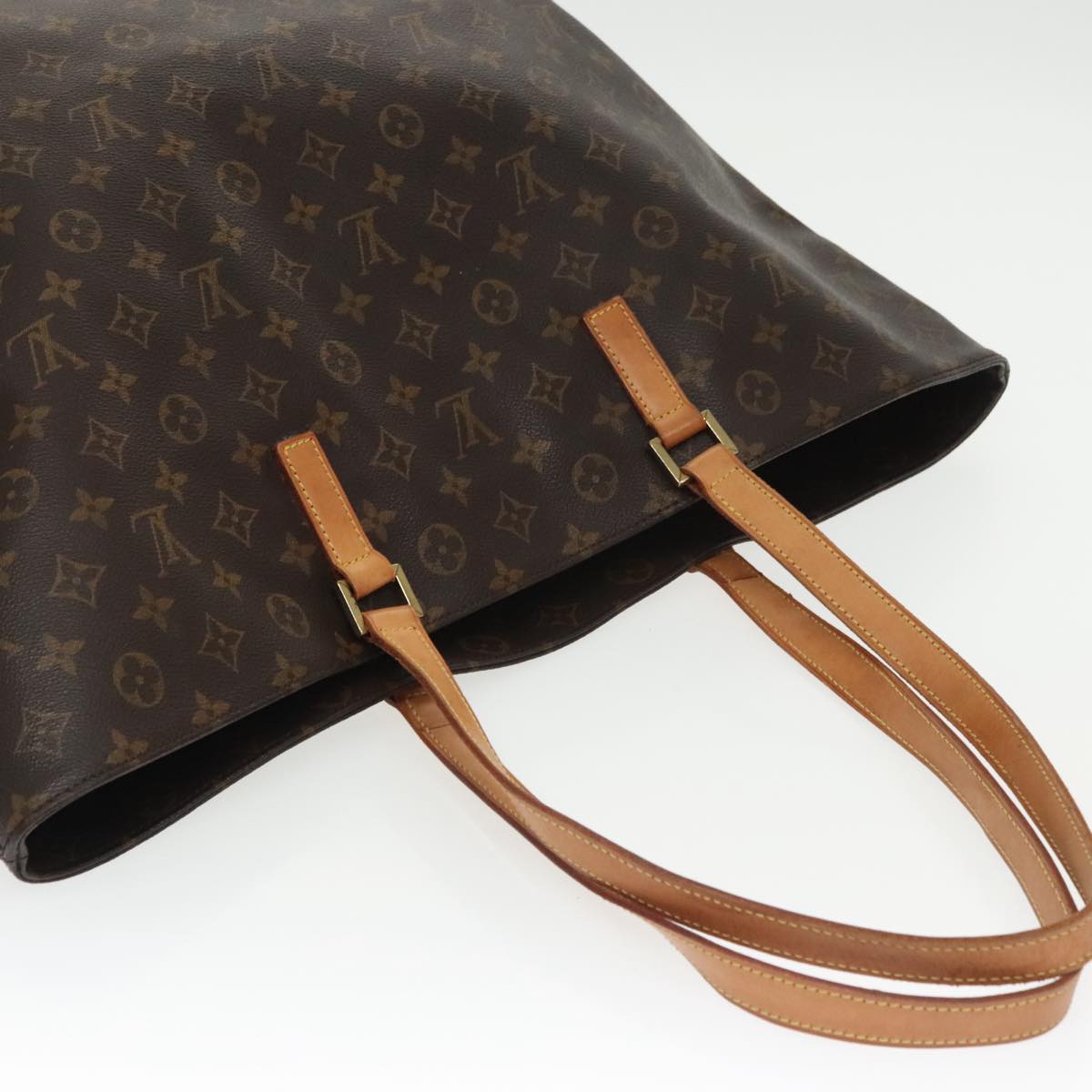 LOUIS VUITTON Monogram Cabas Alto Tote Bag M51152 LV Auth 103190