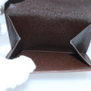 LOUIS VUITTON Damier Ebene Portefeuille Elise Wallet N61654 LV Auth 103195-11