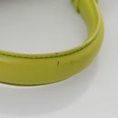 Salvatore Ferragamo Sofia Gancini Hand Bag Straw Leather 2way Green Auth 103207V-7