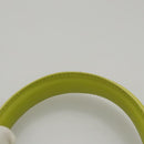 Salvatore Ferragamo Sofia Gancini Hand Bag Straw Leather 2way Green Auth 103207V-14