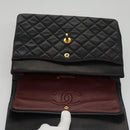 CHANEL Matelasse 25 Chain Valentine Limited Lammleder Schwarz CC Auth 103226SAM-22