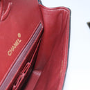 CHANEL Matelasse 25 Chain Valentine Limited Lammleder Schwarz CC Auth 103226SAM-25