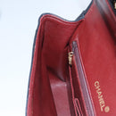 CHANEL Matelasse 25 Chain Valentine Limited Lammleder Schwarz CC Auth 103226SAM-26
