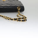 CHANEL Matelasse 25 Chain Valentine Limited Lammleder Schwarz CC Auth 103226SAM-7