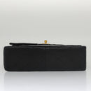 CHANEL Matelasse 25 Chain Valentine Limited Lammleder Schwarz CC Auth 103226SAM-5