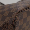 LOUIS VUITTON Damier Ebene Neverfull PM Tote Bag N51109 LV Auth 103236-15