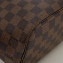 LOUIS VUITTON Damier Ebene Neverfull PM Tote Bag N51109 LV Auth 103236-17