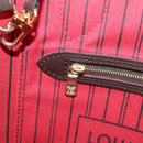 LOUIS VUITTON Damier Ebene Neverfull PM Tote Bag N51109 LV Auth 103236-22