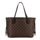 LOUIS VUITTON Damier Ebene Neverfull PM Tote Bag N51109 LV Auth 103236-13