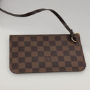 LOUIS VUITTON Damier Ebene Neverfull PM Tote Bag N51109 LV Auth 103236-25