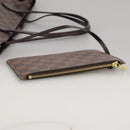 LOUIS VUITTON Damier Ebene Neverfull PM Tote Bag N51109 LV Auth 103236-27