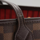 LOUIS VUITTON Damier Ebene Neverfull PM Tote Bag N51109 LV Auth 103236-9