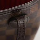LOUIS VUITTON Damier Ebene Neverfull PM Tote Bag N51109 LV Auth 103236-34