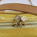 LOUIS VUITTON Monogram Vernis Wooster Shoulder Bag Yellow M91075 LV Auth 103247-18