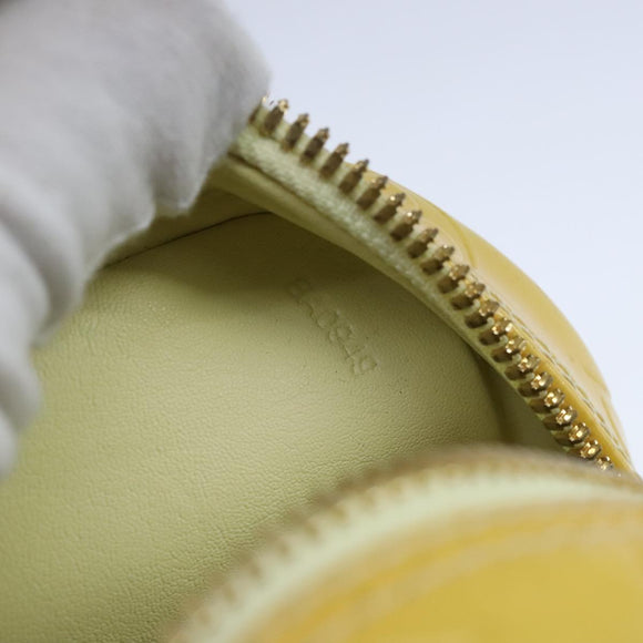 LOUIS VUITTON Monogram Vernis Wooster Shoulder Bag Yellow M91075 LV Auth 103247