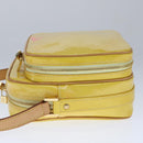 LOUIS VUITTON Monogram Vernis Wooster Shoulder Bag Yellow M91075 LV Auth 103247-4