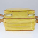 LOUIS VUITTON Monogram Vernis Wooster Shoulder Bag Yellow M91075 LV Auth 103247-5