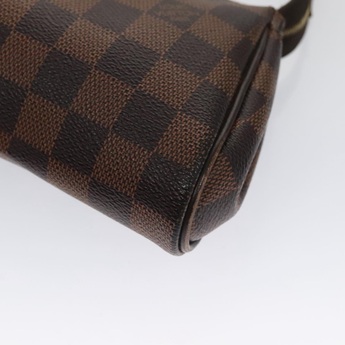 LOUIS VUITTON Damier Ebene Eva Shoulder Bag 2way N55213 LV Auth 103258