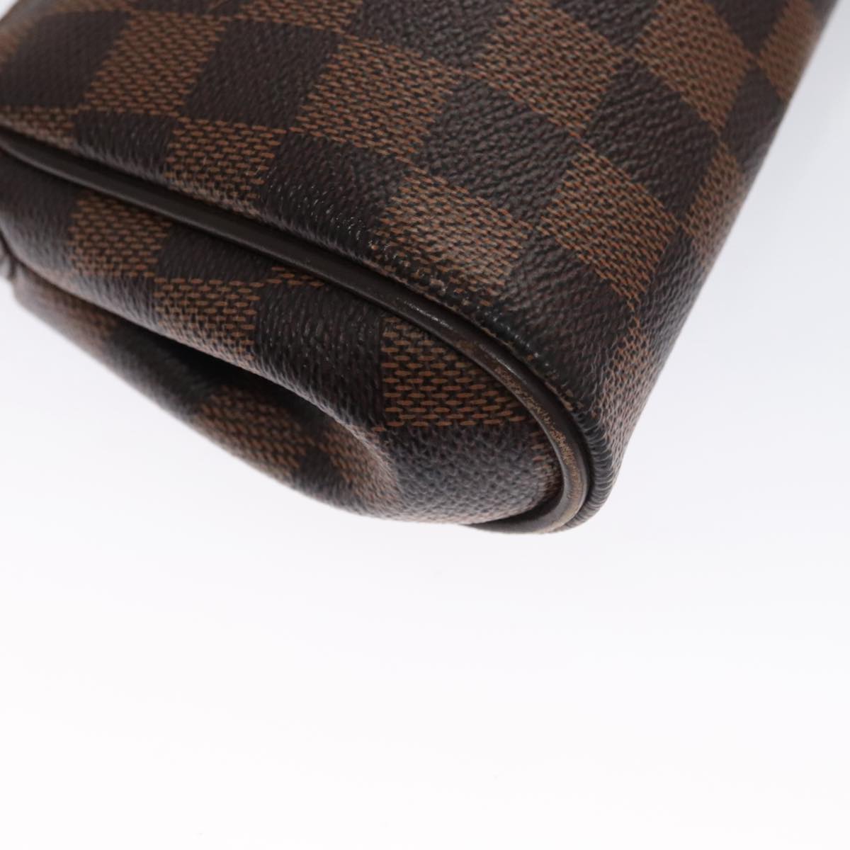 LOUIS VUITTON Damier Ebene Eva Shoulder Bag 2way N55213 LV Auth 103258