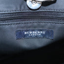 BURBERRY Nova Check Shoulder Bag Canvas Beige Auth 103265-16